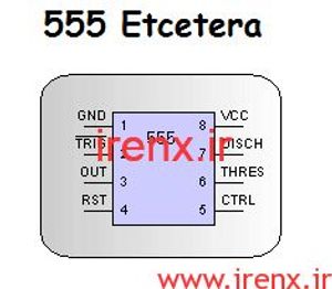 نرم افزار طراحی مدار با IC 555 (دانلود Etcetera 555)