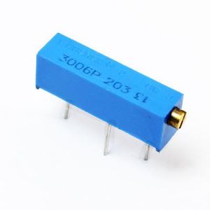AXIAL MULTITURN TRIMMING POTENTIOMETER 20KOHM