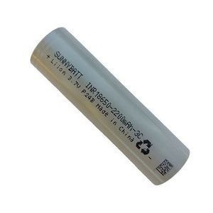 باتری لیتیومی برند SUNNY BATT مدل INR 18650-3C ظرفیت 2200 میلی آمپر ساعت تخت