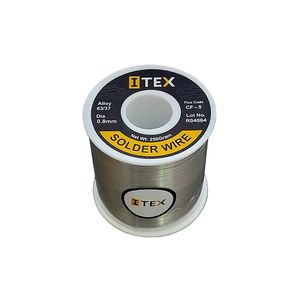 سیم قلع ITEX با وزن 250 گرم و قطر 0.8 میلیمتر {نمایندگی پخش برند ITEX}