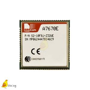 ماژول A7670E-LASA LTE/4G CAT1 سیم کام