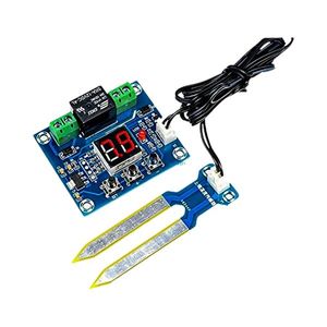ماژول سنسور رطوبت سنج خاک دیجیتال با رله و نمایشگر HW-M214