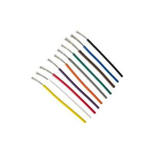 سیم 0.2 افشان قلع اندود آبی AWG 1*24