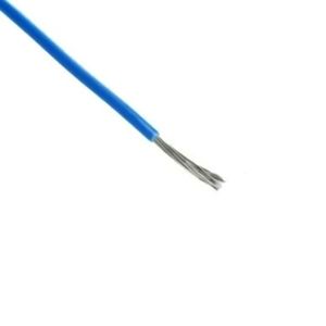سیم افشان 0.12 قلع اندود آبی 26*1 AWG26