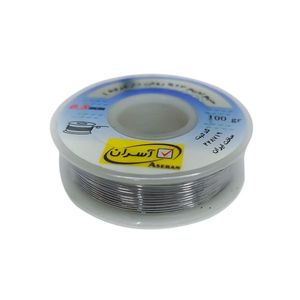 سیم لحیم 0.8 میلی متر 100 گرمی آسران