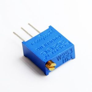 MULTITURN TRIMMING POTENTIOMETER 25KOHMS