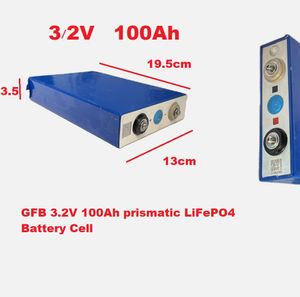 باتری لیتیوم فسفات 3.2 ولت 100 آمپر (LiFePO₄) باتری حرفه‌ای سیکل عمیق