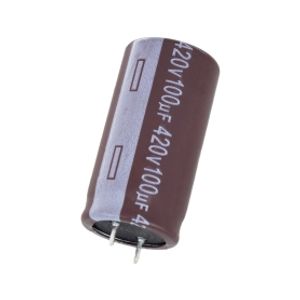 خازن الکترولیتی 100uF / 420V مارک AISHI