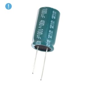 خازن الکترولیتی 100uF / 400V تایوانی مارک TAICON (OXO)