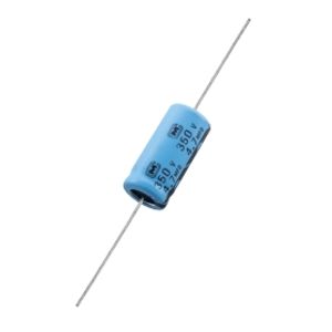خازن الکترولیتی مقاومتی 4.7uF / 350V آکسیال مالزی مارک PANASONIC