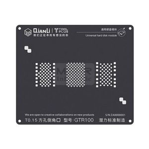 شابلون 3D مشکی هارد آیفون QianLi