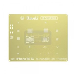 شابلون 3D طلایی QianLi iPhone 6S / 6S Plus