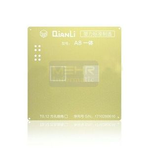 شابلون 3D طلایی QianLi CPU A8