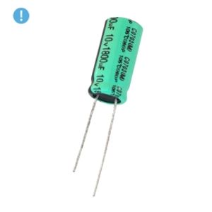 خازن الکترولیتی 1800uF / 10V تایوانی مارک TAICON (OXO)