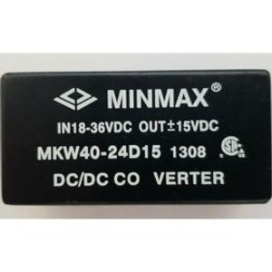 Power MKW40-24D12 DC/DC Converter Highest Density