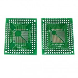 برد تبدیل دو طرفه PCB SMD TO DIP TQFP 32-100 ADAPTOR