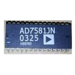 AD7581JN Analog to Digital Converters-ADC ADC+DUAL Port RAM CMOS 8-Bit 8-CHAN