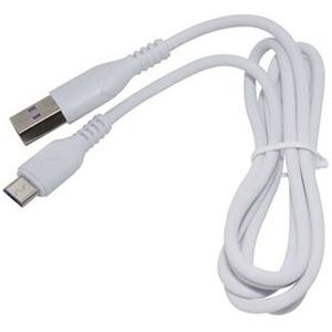 کابل فست شارژ اندرویدی سفید Micro USB
