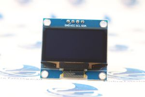 ماژول نمایشگر OLED تک رنگ آبی 1.3 اینچ دارای ارتباط I2C