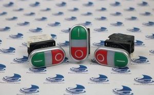 شستی دوبل چراغ دار آتونیکس S2TR-P3WABL