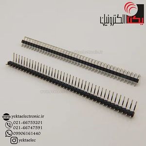 پین هدر نررایت 40*1 پین 2.54 میلیمتر متوسط