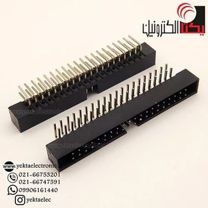 باکس هدر40 پین نری رایت انگل 2.00 میلیمترBOX40