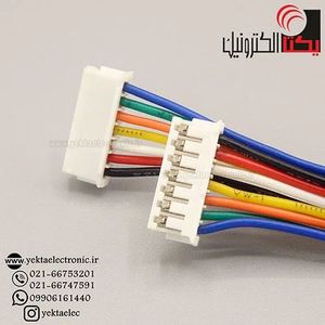 کانکتور Zh مادگی 7 پین سیم دار ( 1.5میلی متری )