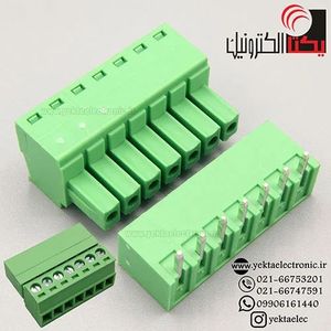ترمینال فونیکس7 پین رایت انگل 3.81 میلیمتر