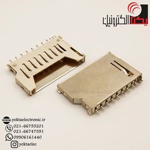 Mini SD سوکت مموری فشاری