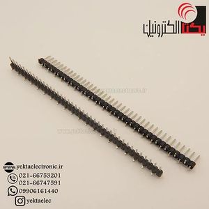 پین هدر نری 40*1 پین 2.54 میلیمتر SMD
