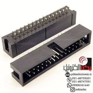 باکس هدر 30 پین نری صاف 2.54 میلیمترBOX30