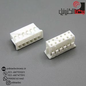 کانکتور مینیاتوری 12 پین مادگی دوردیفه 6*2 (PHD)