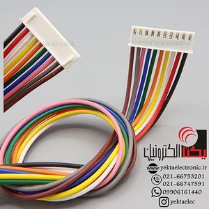 کانکتورxh مادگی سیم دار 10 پین (دزدگیری)