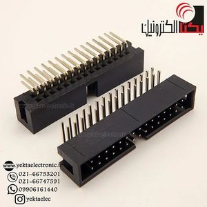 باکس هدر 30 پین نری رایت انگل 2.54میلیمترBOX30