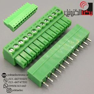 ترمینال فونیکس12 پین صاف 3.81 میلیمتر