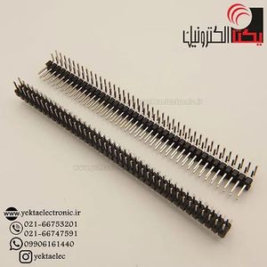 پین هدر نری رایت انگل 40*2 پین 2.54 میلیمتر