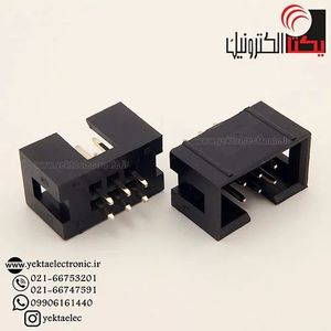 باکس هدر 6 پین نری صاف 2.54 میلیمترBOX6