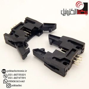 باکس هدرقفل دار 6پین نری صاف PHL6 (2.54میلی متر)