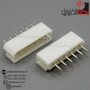 کانکتور پین گرد 6 پین نری صاف