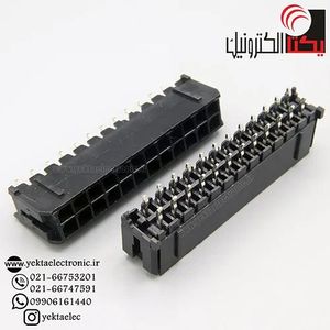 کانکتور micro atx نری صاف 24 پین (mini fit (2*12