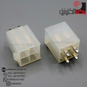 کانکتور 4پین ATX نری صاف(2*2پین ) مولکسی