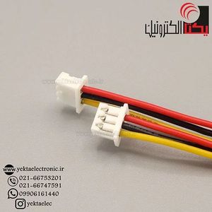 کانکتور FH مادگی 3 پین سیم دار  (1.25میلی متری)