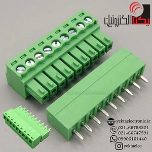 ترمینال فونیکس9 پین صاف 3.81 میلیمتر