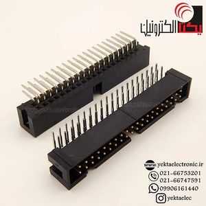 باکس هدر 40 پین نری رایت انگل 2.54میلیمترBOX40