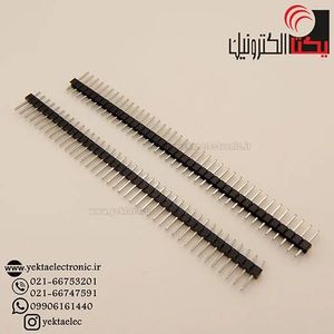 پین هدر نری صاف 40*1 پین2.54 میلیمتر