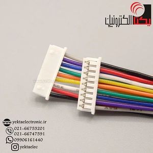 کانکتور FH مادگی 9 پین سیم دار  (1.25میلی متری)