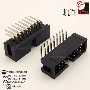 باکس هدر 16 پین نری رایت انگل 2.54میلیمترBOX16
