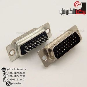 دی کانکتور کابلی 3ردیفه نری 26 پین