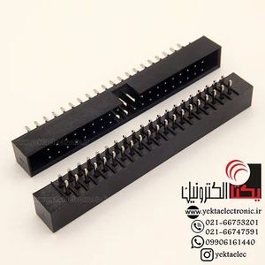 باکس هدر40 پین نری صاف 2.00 میلیمترBOX40