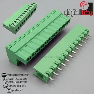 ترمینال فونیکس 12 پین صاف بافاصله پایه 5.08